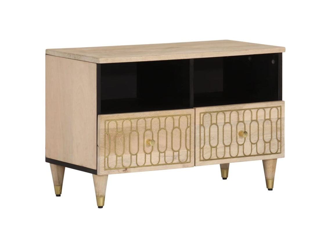 Tv Cabinet, Tv Cabinets Vidaxl Marrom Madeira (n/a)