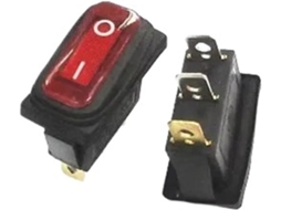 1-interruptor De Alimentação Luz Kcd3 Vermelho 3 Pinos On Off 15a 250v 20a 125v Ac Alta Corrente