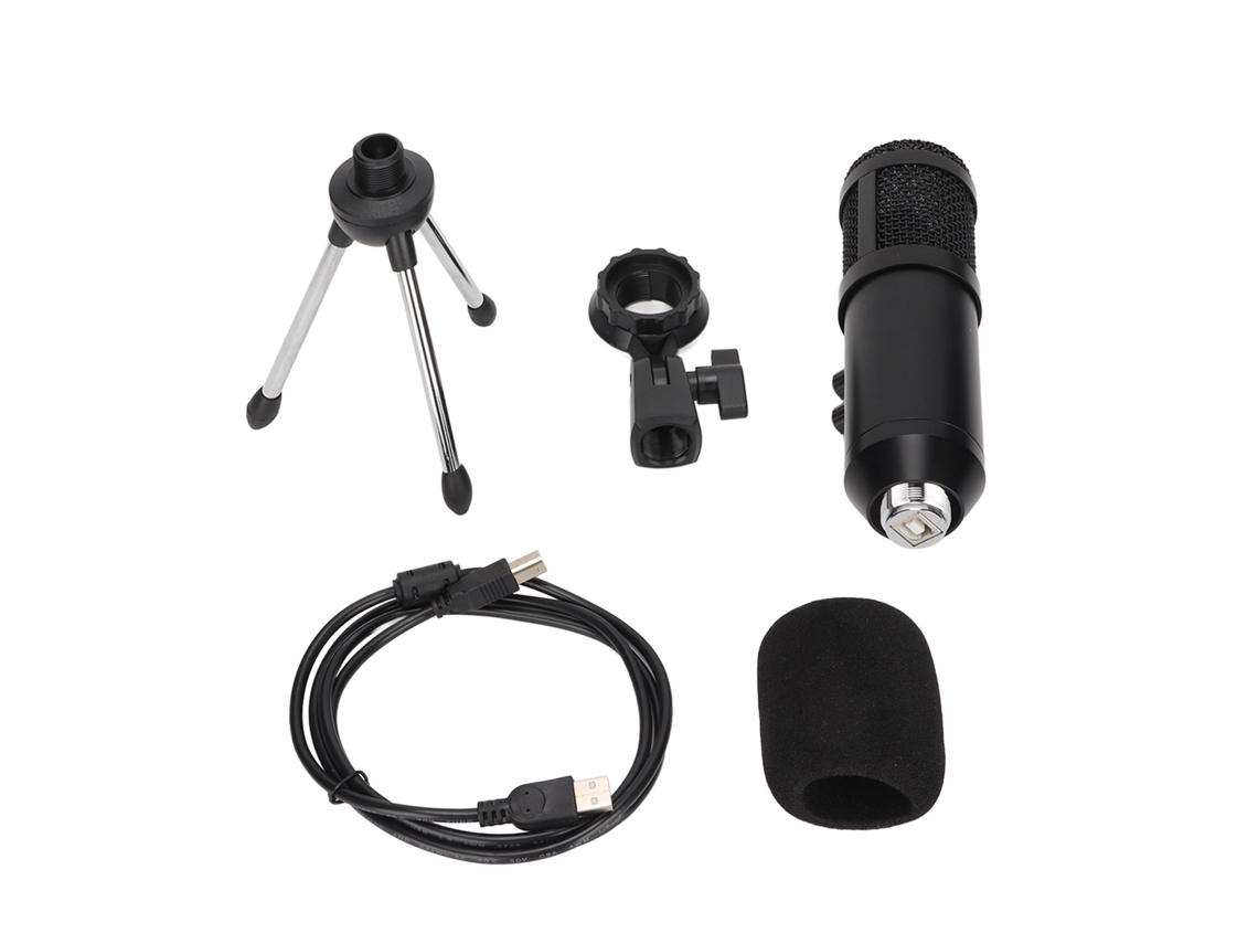 Microfone Usb LAXISCREED 192khz/24bit com Tripé