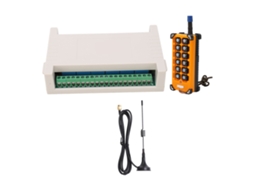 Laxiscreed Controle Sem Fios 12 Canais Com Antena 433mhz Para Encoders Industriais