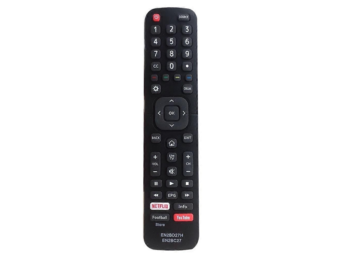 Controle Remoto Para Tv Hisense Intelligent Tv, Compatível Com Os Modelos En2bc27/en2bd27h. Substitui Controles Remotos._glo