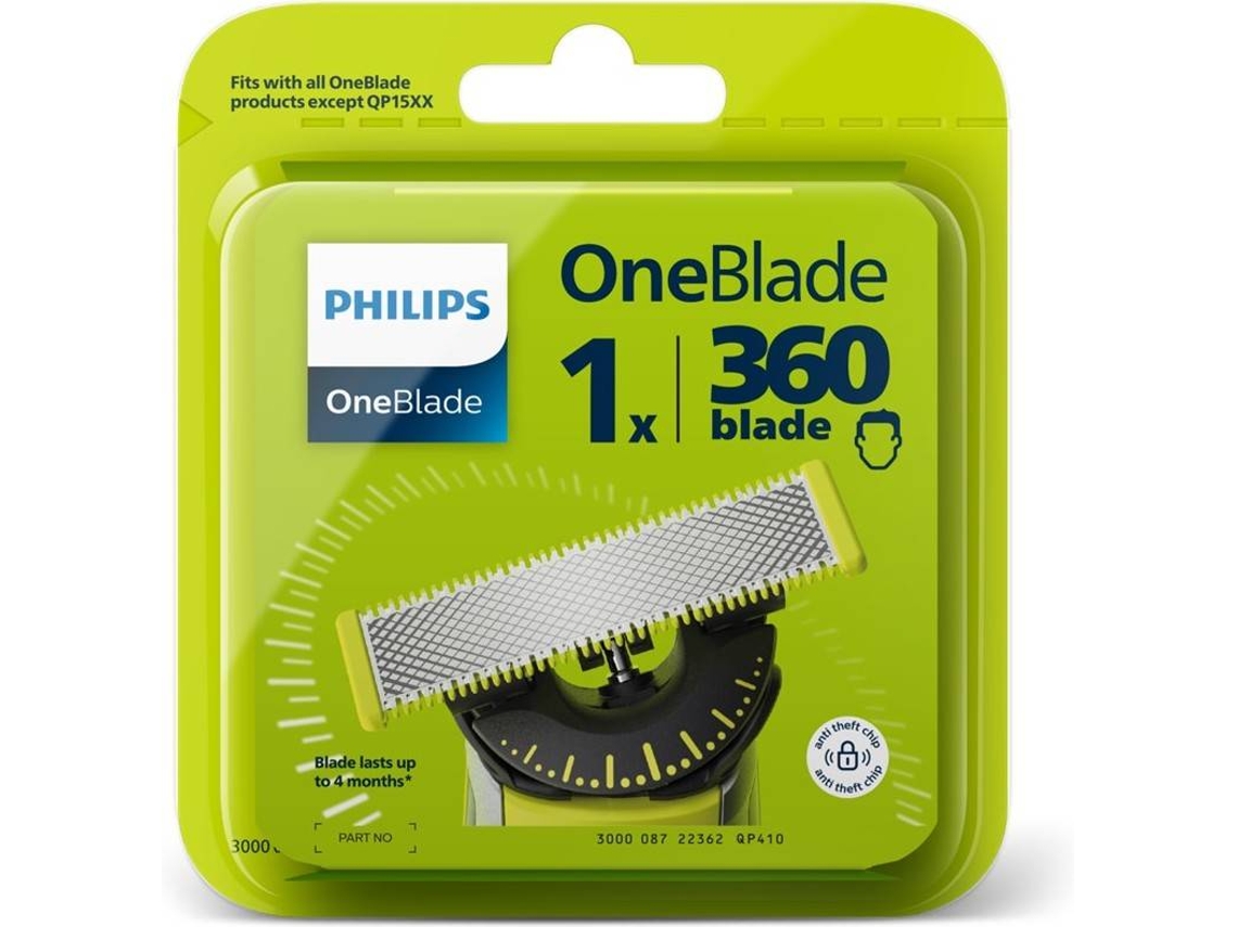 Recarga de Lâmina PHILIPS OneBlade 360 QP410/50