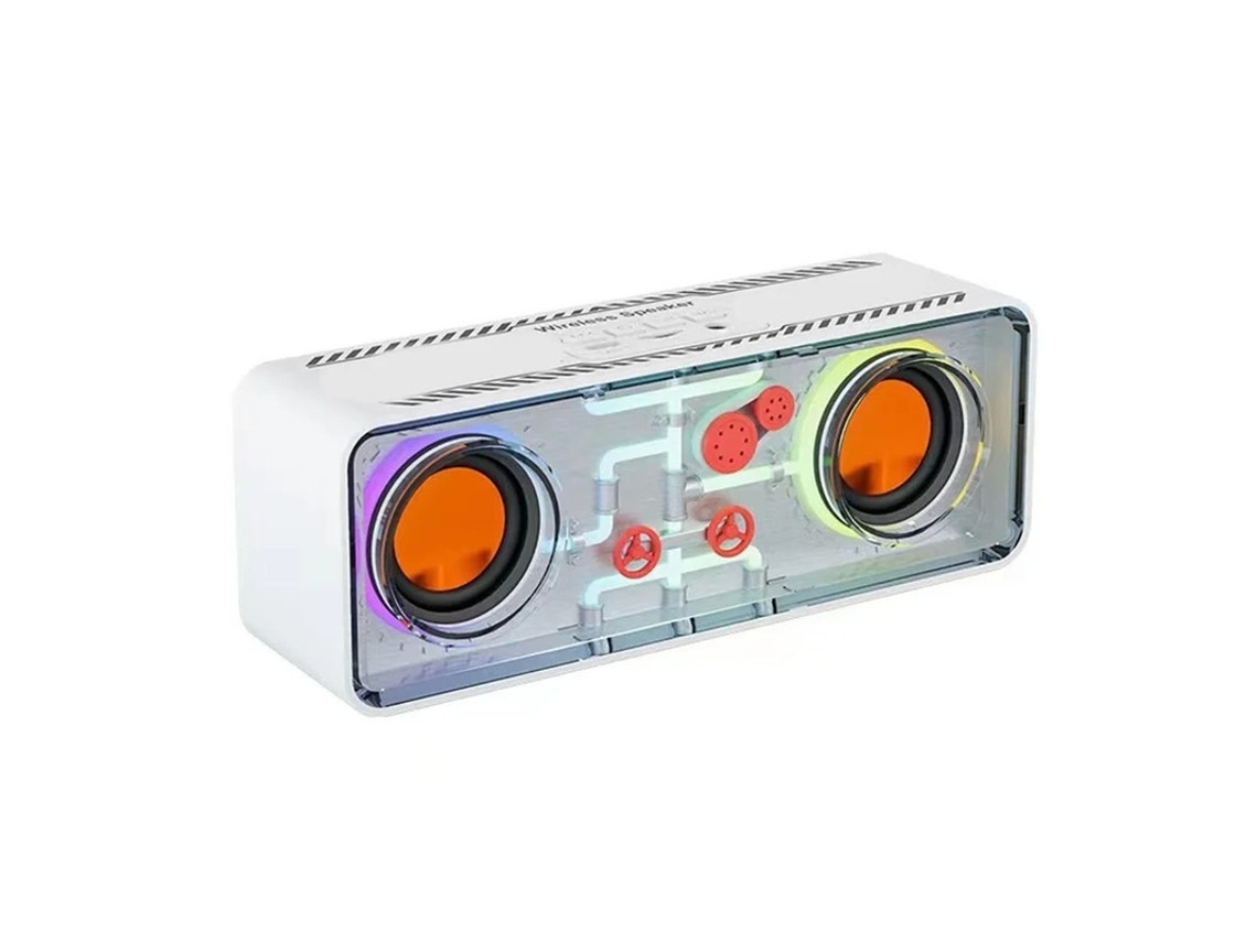 Alto Falante Portátil, Alto Falantes Externos De 10 W Com Luz Led Colorida, Alto Falante De Som Estéreo Para Festa, Home Theater, Game Theat Yizhood