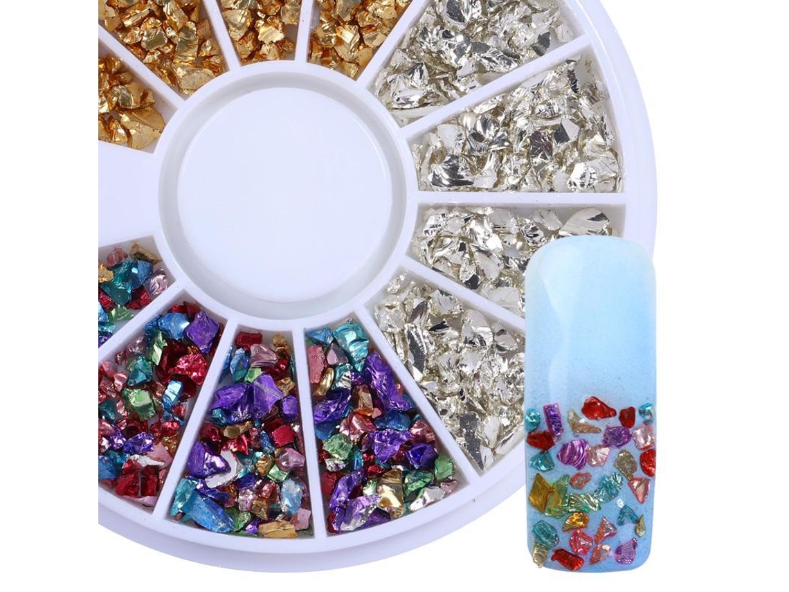 Acessórios Para Unhas Decoradas Com Strass, Cristais E Aplicações De Strass.