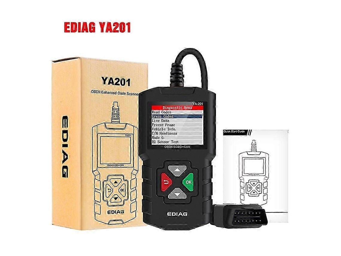 Kingbolen Ya201 Obd2 Leitor De Código Scanner Automotivo Profissional Para Ferramentas De Diagnóstico De Motor De Automóveis Pk Elm327 Atualizaçã