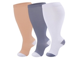 Meias De Compressão Pack 3 Pares 2xl