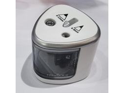 Apontador elétrico compacto Slowmoose com furo duplo para esboços artísticos, materiais escolares e de escritório.