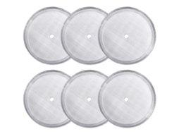 Kit Com 6 Filtros De Reposição Para Jarra Prensa Francesa, Reutilizáveis ​​de Aço Inoxidável Jarras Francesa Universais 1000ml/34oz/8 Xícara