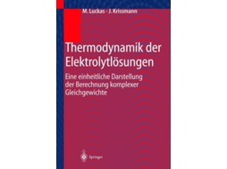 Livro Thermodynamik Der Elektrolytlosungen De M Luckas E J Krissmann (alemão)