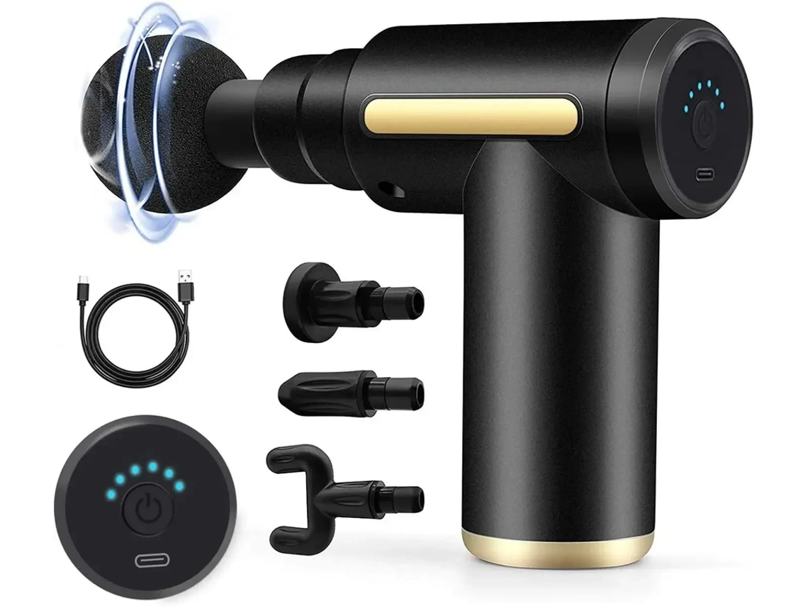 Pistola De Massagem Muscular Orysin Cinza