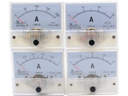 Peça 85c1 Voltímetro Amperímetro Analógico De Painel Dc Medidor 1a 5a
