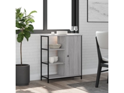 Vidaxl Aparador 70x30x80 Cm Derivados De Madeira Cinzento Sonoma