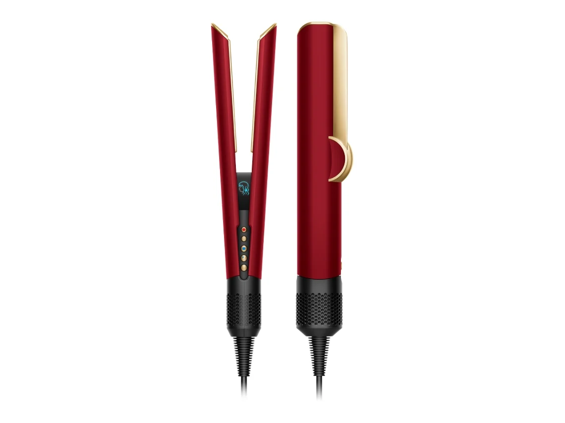 Alisador de Cabelo DYSON Airstrait Red Velvet (1600W - 3 Níveis de Temperatura)