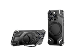 Suporte Casa Para Iphone 15 Pro Magnética Preto