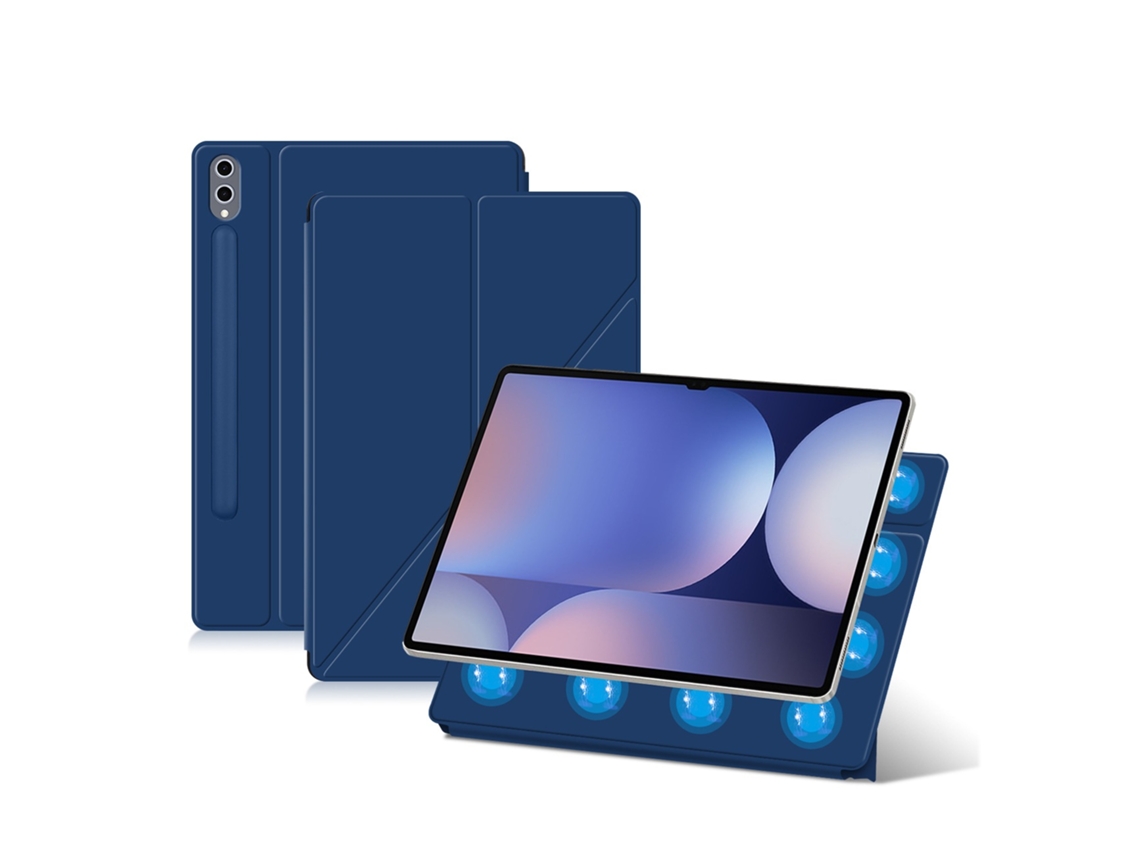 Elysve Capa Protetora Magnética Para Samsung Galaxy Tab S10ultra 14,6 Polegadas, Azul