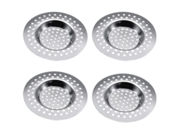 Filtro De Tapón Para Fregadero, 4 Piezas De Acero Inoxidable, Antibloqueo Para Cocina, Baño, Bañera Y Lavabo
