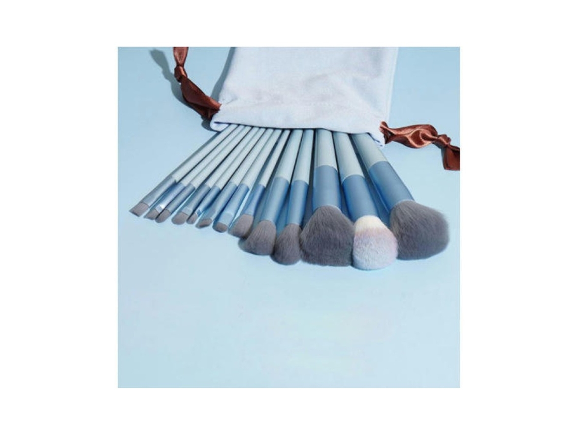 13 Peças Kits de Maquilhagem para Base Sombras Conjunto de Profissional Kit de Ferramentas de Pincéis de Mistura Cor 4 LUUCOZK