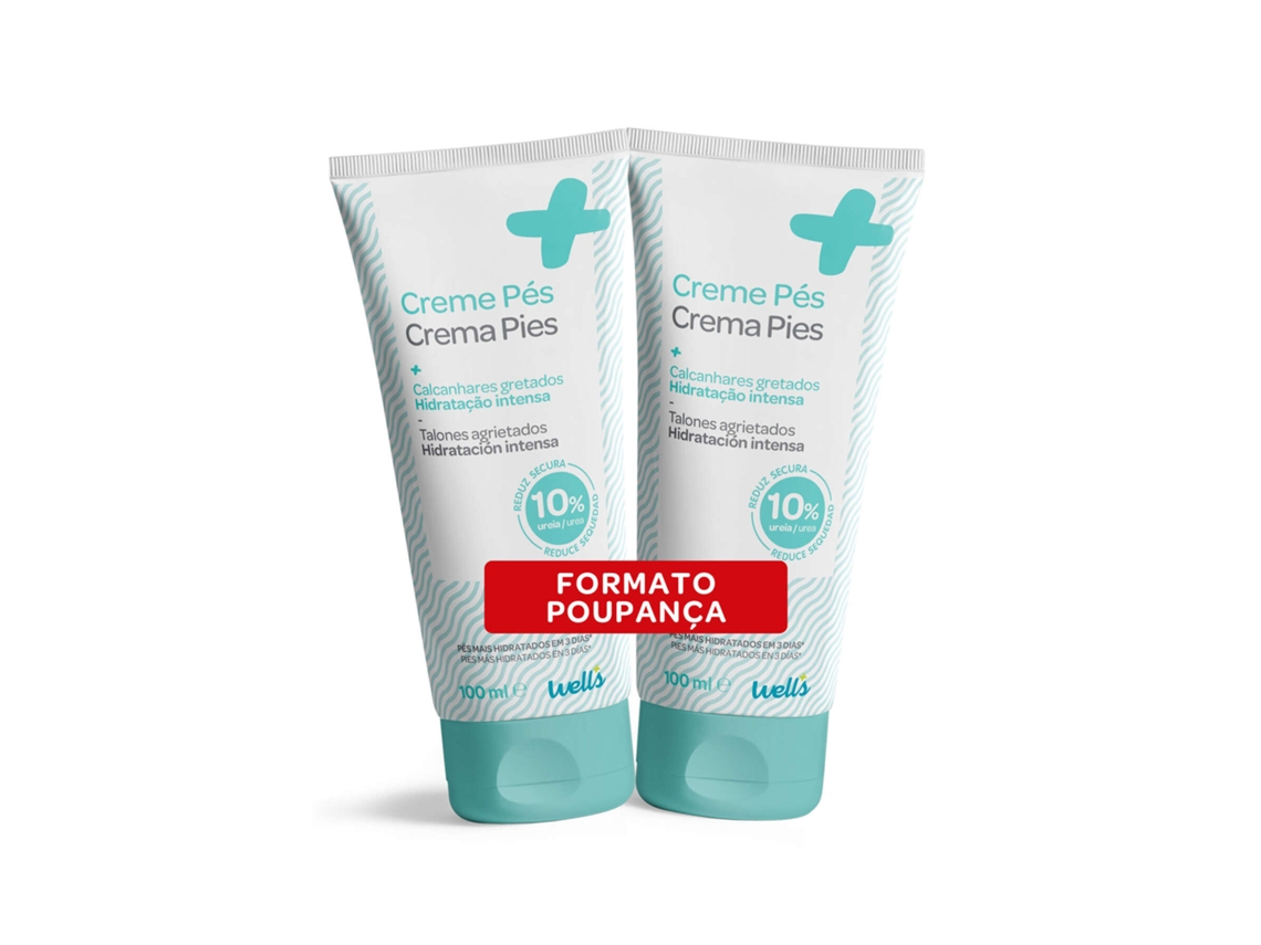 Pack Creme Pés Calcanhares Gretados 2 x 100ml