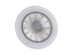 Ventilador De Teto Inteligente Com Luz Led, Soquete E27, Ideal Para Decoração De Quarto, Escritório E Outras Opções De Voltagem, Cor Rosa. Nostalgia88