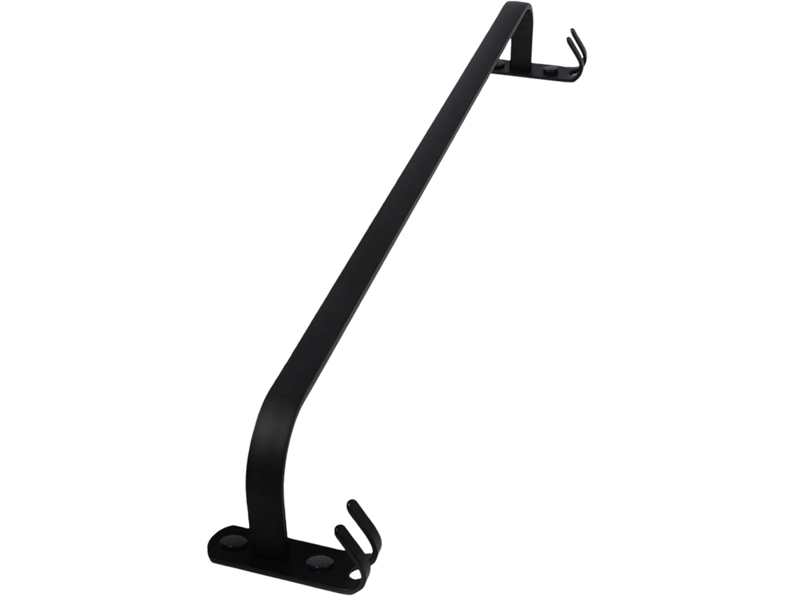 Suporte De Parede Para Toalhas Space Aluminum, Com Haste Única E Acabamento Escovado, Acessório Para Banheiro