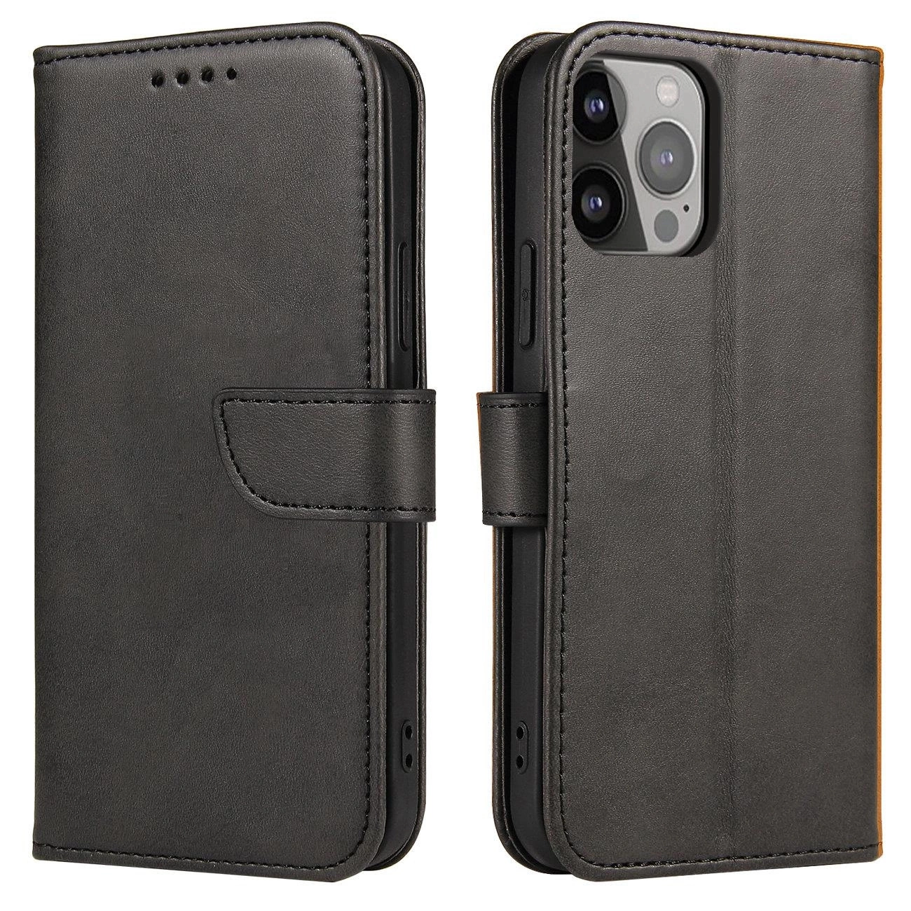 Capa Magnética Hurtel Com Aba Para Iphone 16e Com Fecho Protetor