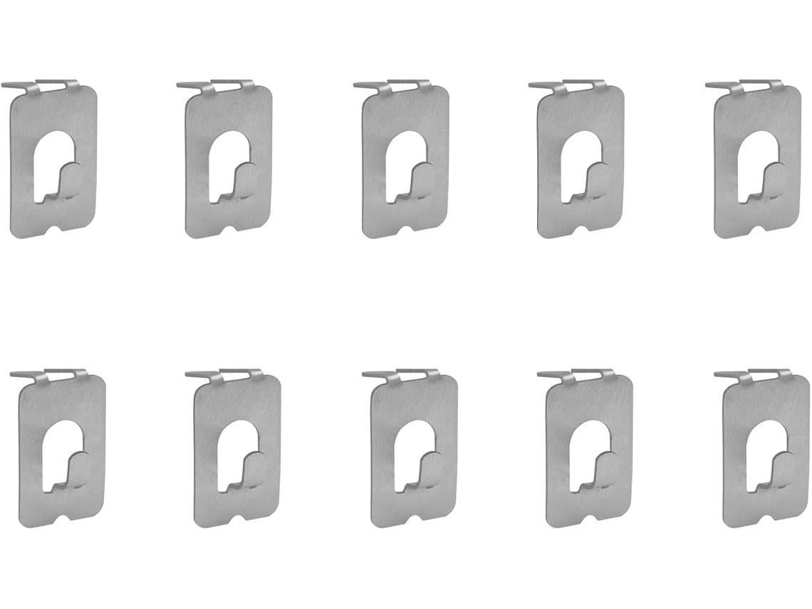 Gancho Adesivo De Metal Reforçado, Alta Capacidade De Peso, Fácil Instalação, Portátil, Para Espaços Residenciais.