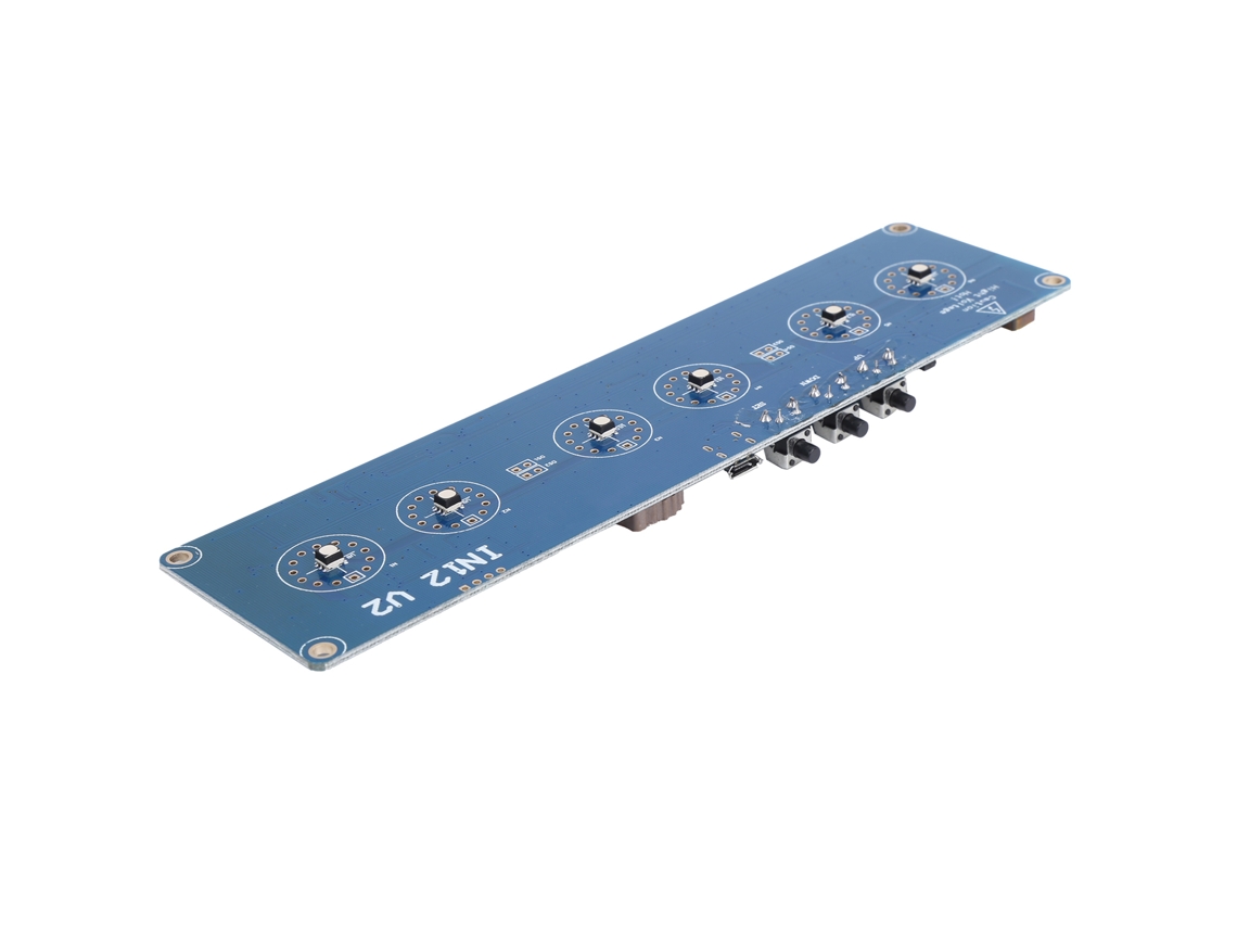 Laxiscreed Módulo De Relógio De Tubo Led Com Display Digital De 24 Horas Para Diy