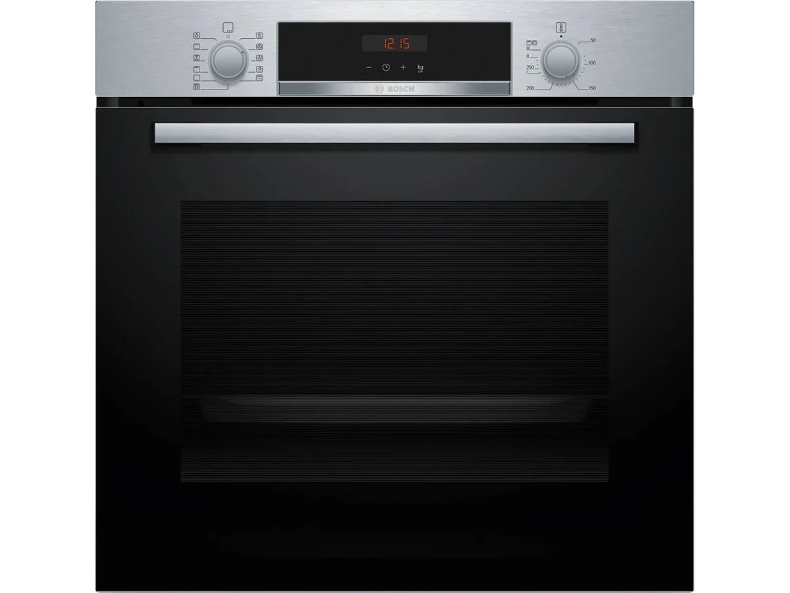 Forno BOSCH Multifunções HBA574ES3 (Outlet Grade B - 71 L - 59,4 cm - Hidro + Pirolítico - Inox)