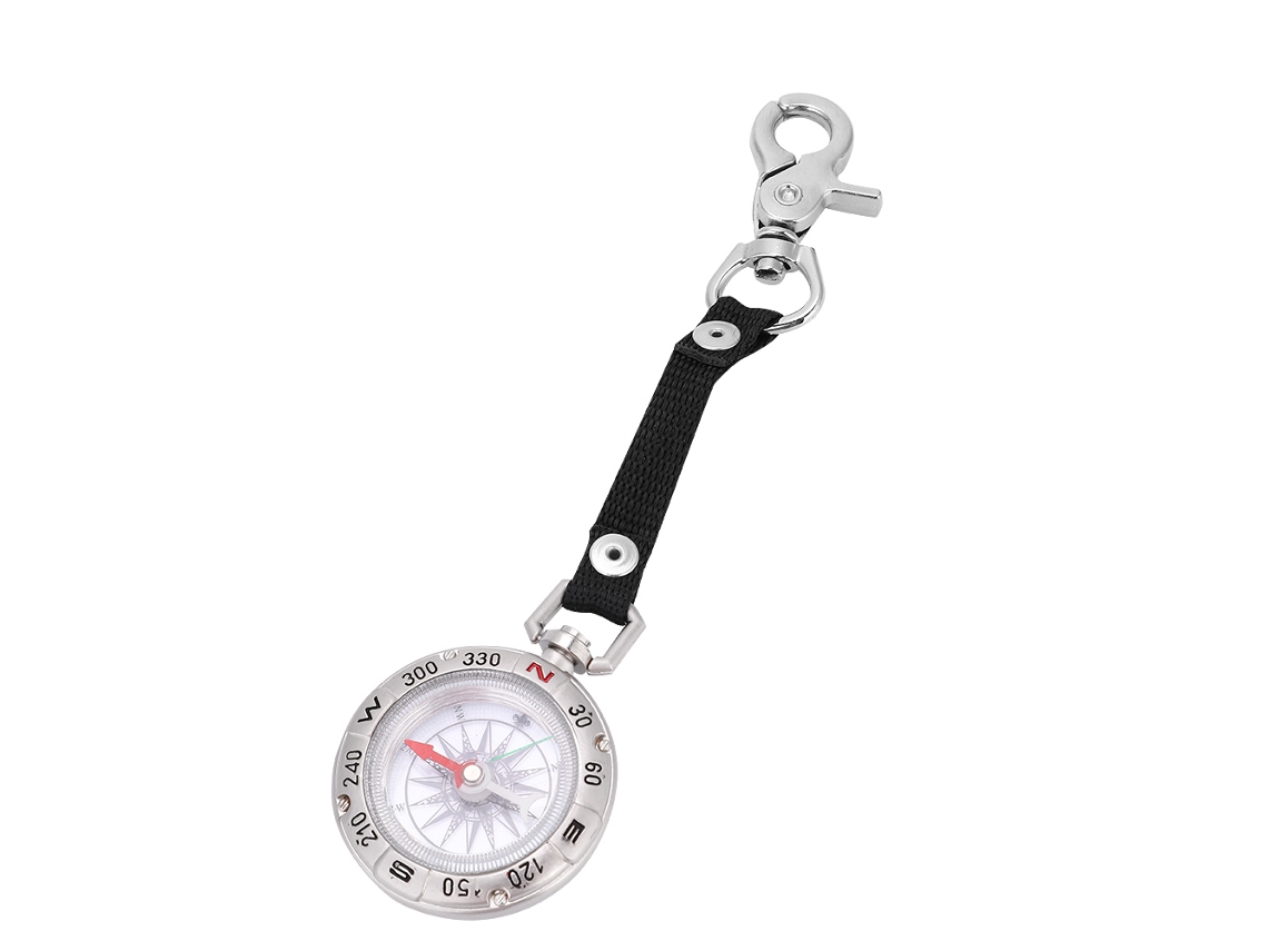 Business Brújula Portátil Mini Chaveiro | S/MARCA