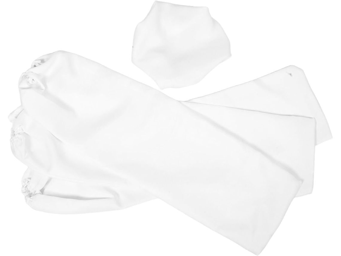 Capa Protetora De Tecido Branco Para Ventilador Teto 48 Polegadas,