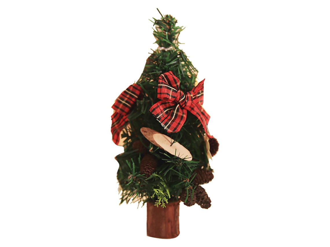 Laxiscreed Árvore De Natal De 26cm Para Mesa, Decoração Festiva E Compacta Para O Natal
