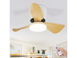 Ventilador de Teto Led 23w Preto NETTLIFE
