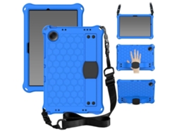 Capa Para Tablet Lurelia, Compatível Com Samsung Galaxy Tab S6 Lite 10.4 P615/p610, Azul, Suporte Giratório, Proteção Antiquedas