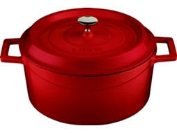 Caçarola Redonda LAVA Vermelho 28cm