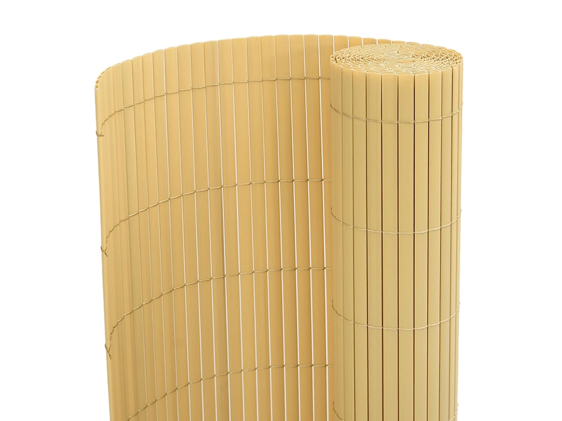 Cerca De Jardim Dupla Face 110x400 Cm Amarelo