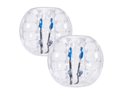 Bolas De Pára Succebuy Choque Infláveis, Pacote Com 2 Bolas Zorb De 4 Pés Para Hamster Humano