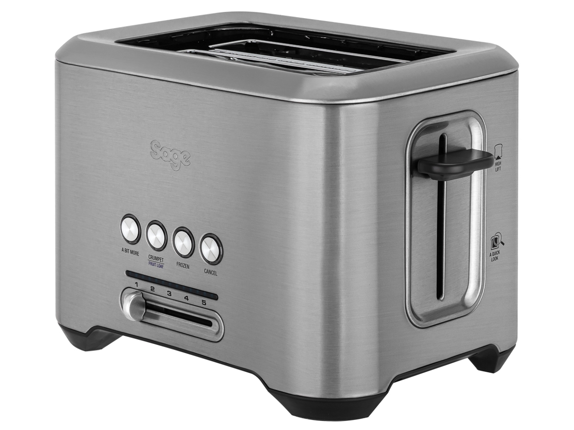 Torradeira SAGE A Bit More Toaster 2 (1000 W) Worten.pt