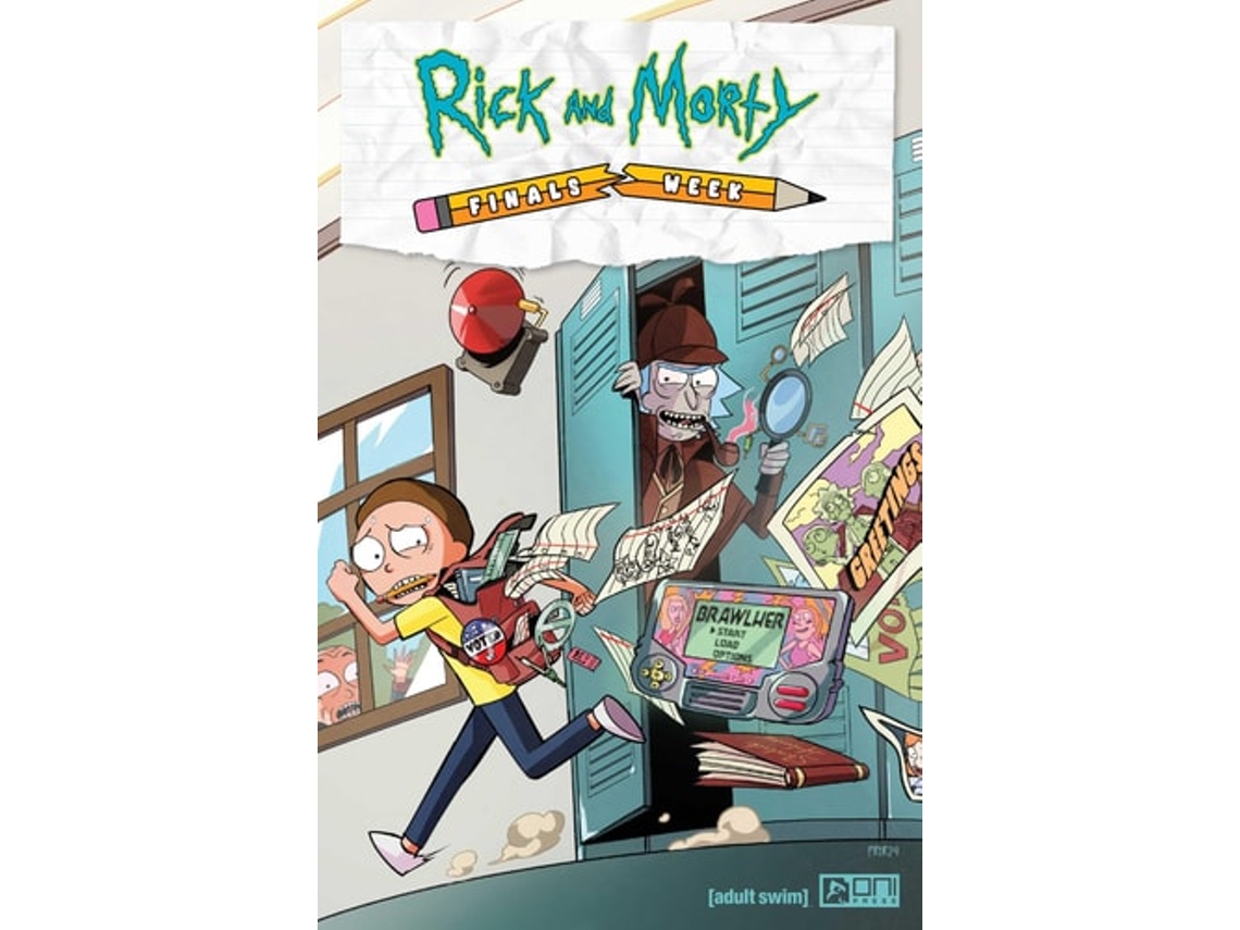 Livro Rick And Morty Finals Week De Daniel Kibblesmith, Christof Bogacs Et Al. (inglês)
