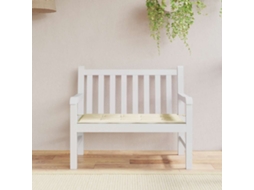 Vidaxl Almofadão P/ Banco De Jardim 100x50x3cm Tecido Oxford Creme