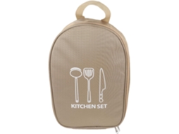 Bolsa para Talheres de Camping Inoomp, para Churrasco, Leve e Compacta, Perfeita para Camping, Trilhas e Piqueniques. CHABERLU