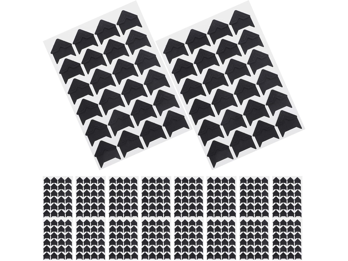 Exceart 18 Folhas Autocolantes Moedas Foto Em Papel Noir Para Scrapbooking Scrapbooking, Protetores Adesivos