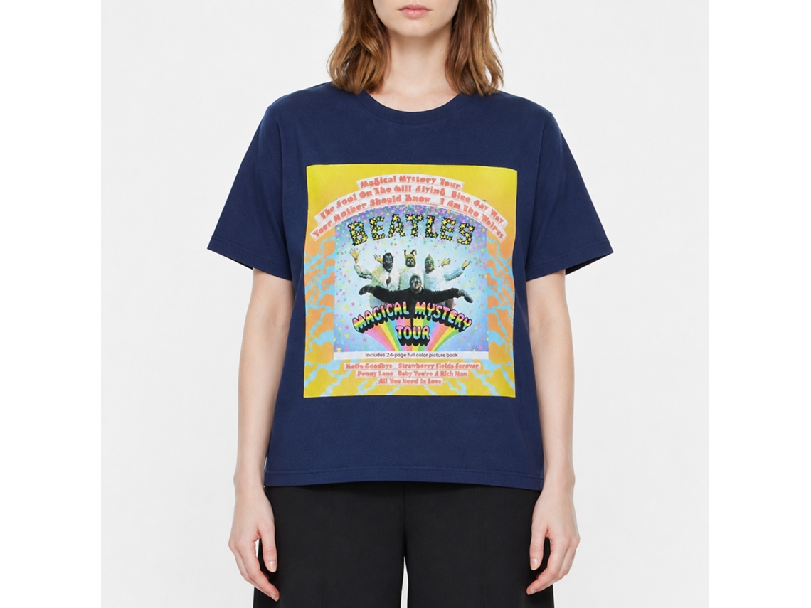 The Beatles Magical Mystery Tour Album Cover T-shirt Unisex Adults Size:s