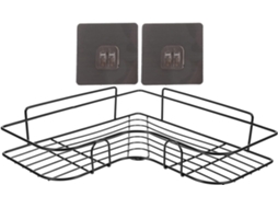 Nolitoy Prateleira De Parede Triangular Em Ferro Para Banheiro, Com Design Para Montagem Na Parede, Ideal Para Cozinha E