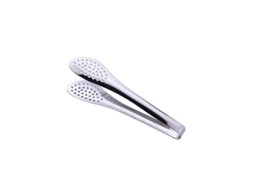2026 pinza de Cozinha de Aço Inoxidável 7in/18cm, Anti calor, Resistente, para Carne, Verduras, Frutas, Pão