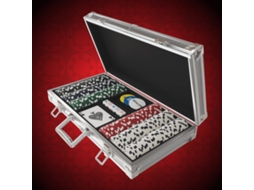 Conjunto De Fichas De Poker Goliath Com Estojo De Lata 300 Peças