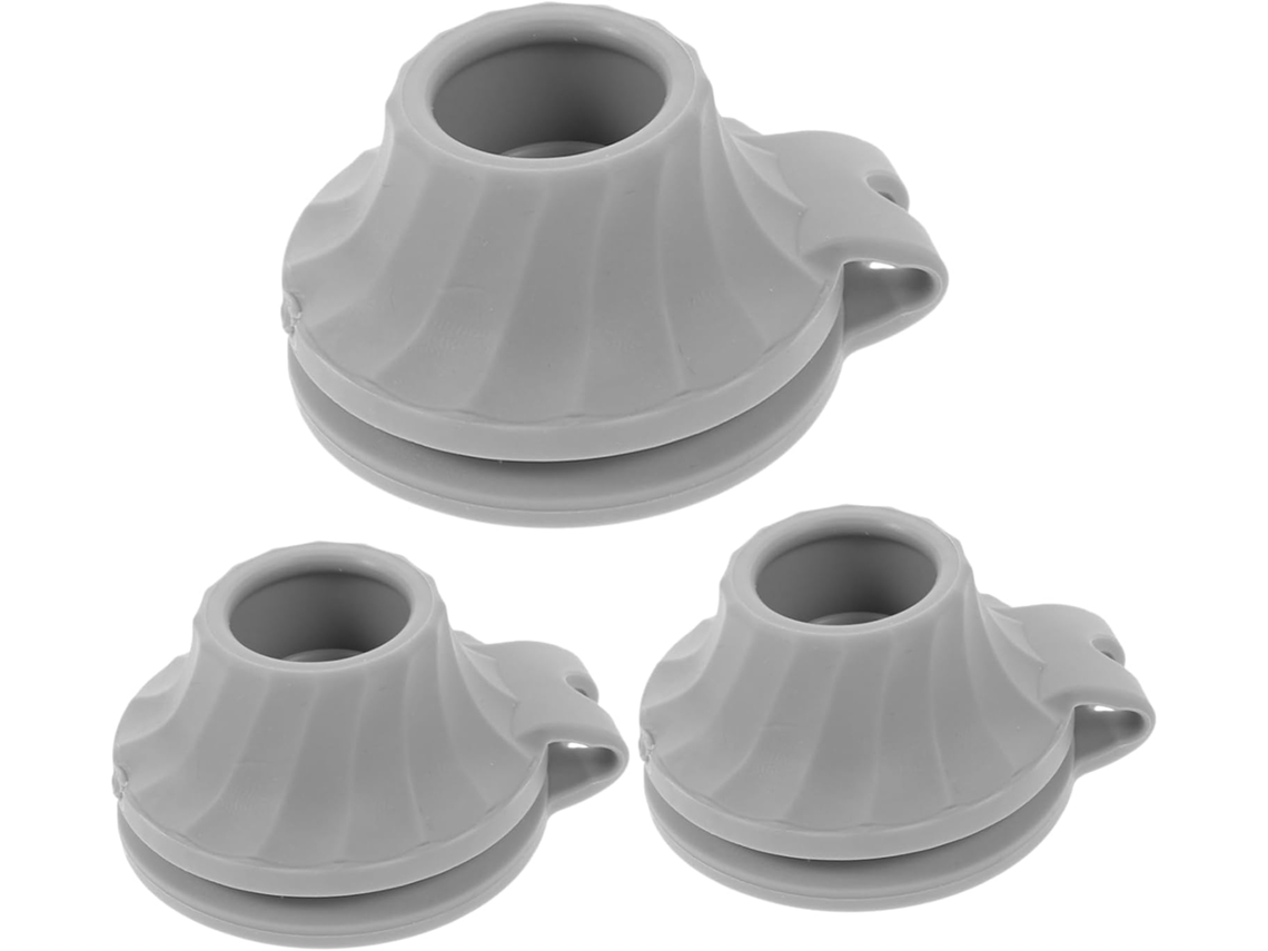 Conjunto De 3 Rolhas Para Garrafas, Tampas Para Potes E Frascos