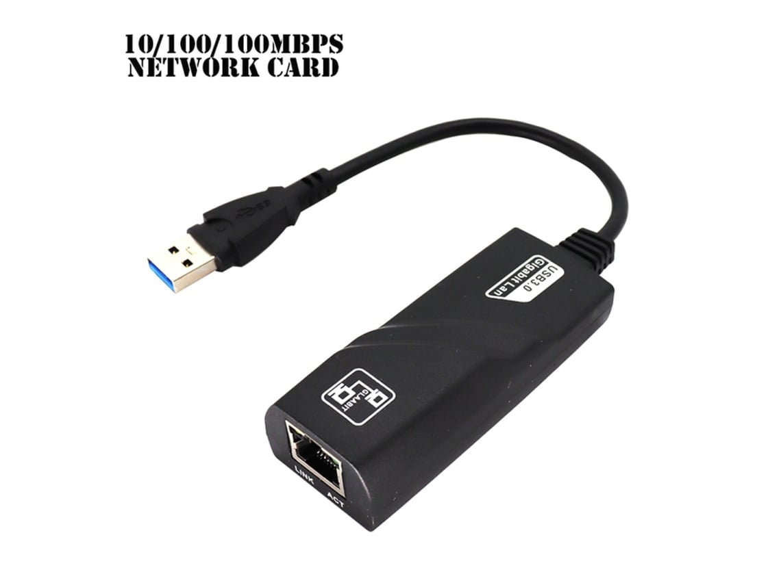 Adaptador HALINUIA Usb 3.0 Gigabit Ethernet Rj45 (1000 Mbps)