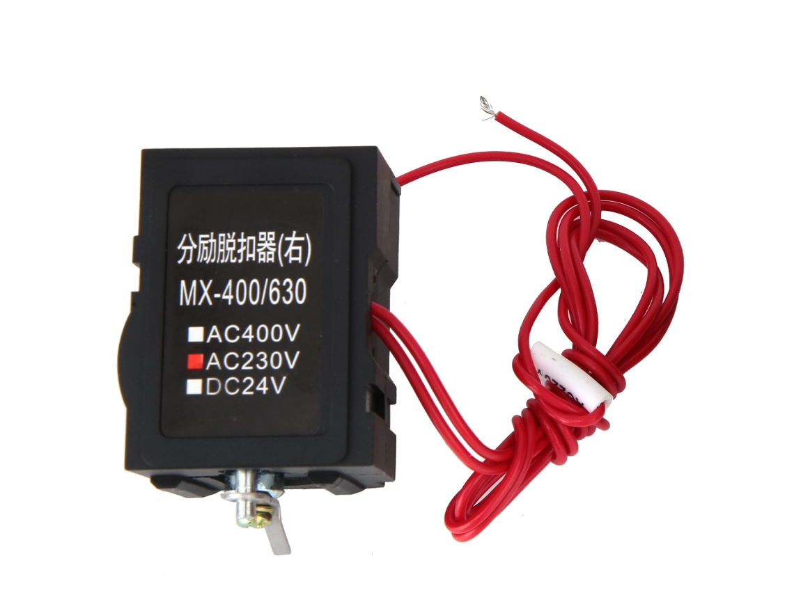 Accesorio de Desconexión por Derivación CDM3 MX 400/630 para Interruptor de Circuito AC230v