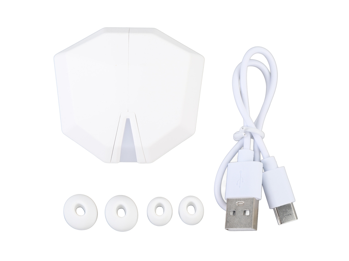 Fones De Ouvido Tradutor Bluetooth 5.4 144 Idiomas Online Para Música E Chamadas Branco