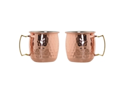 Conjunto de 2 Canecas HOME ESPRIT Dourado 480 ml